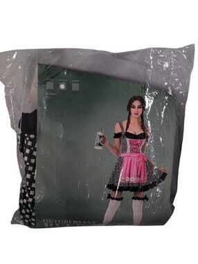 Hauntlook Oktoberfest Beer Maid Halloween Costume Size Medium